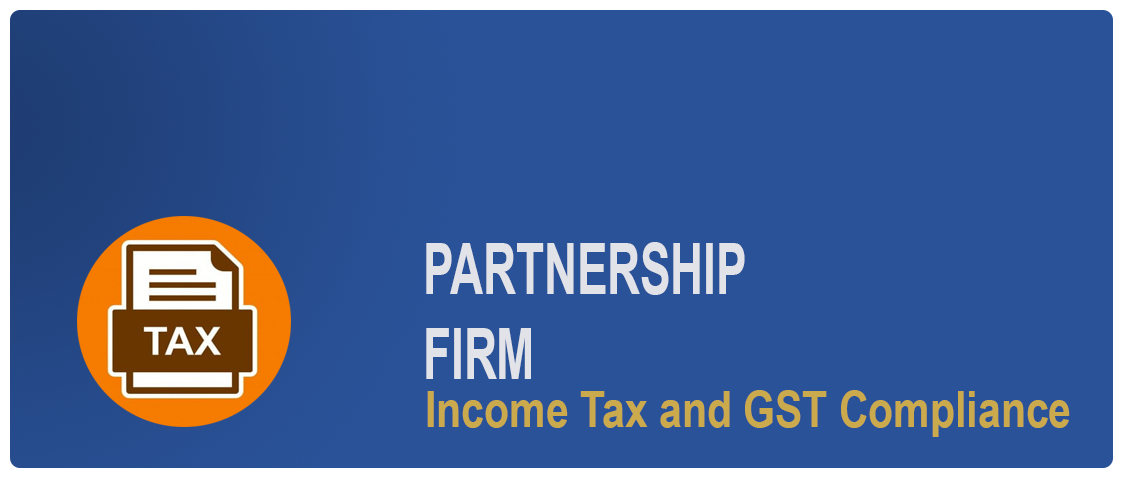 GST and income tax compliance for partnership firm